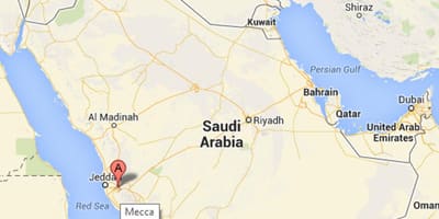 Mapa de makkah Aràbia Saudita