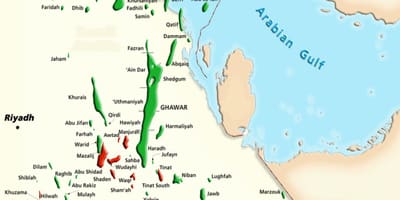 Mapa de manifa Aràbia Saudita